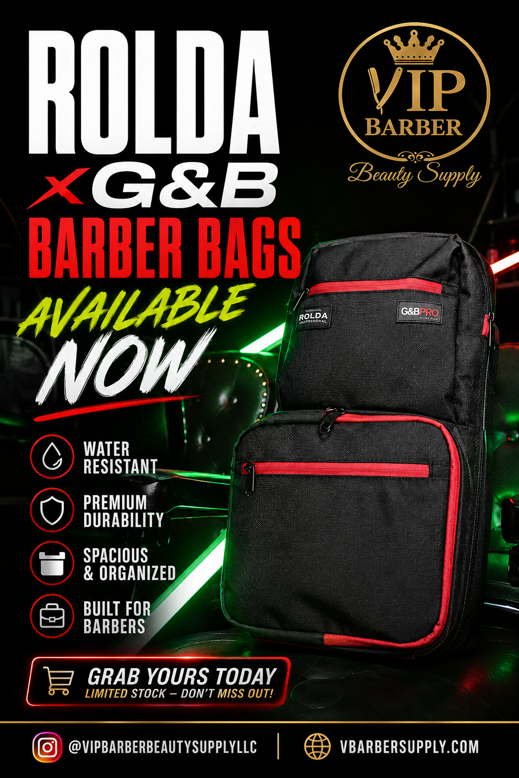 ROLDA G&b back pack
