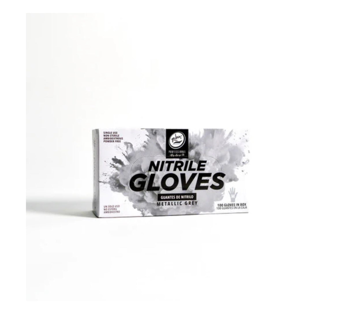 Rolda Nitrile Gloves 100pk - Metallic Grey