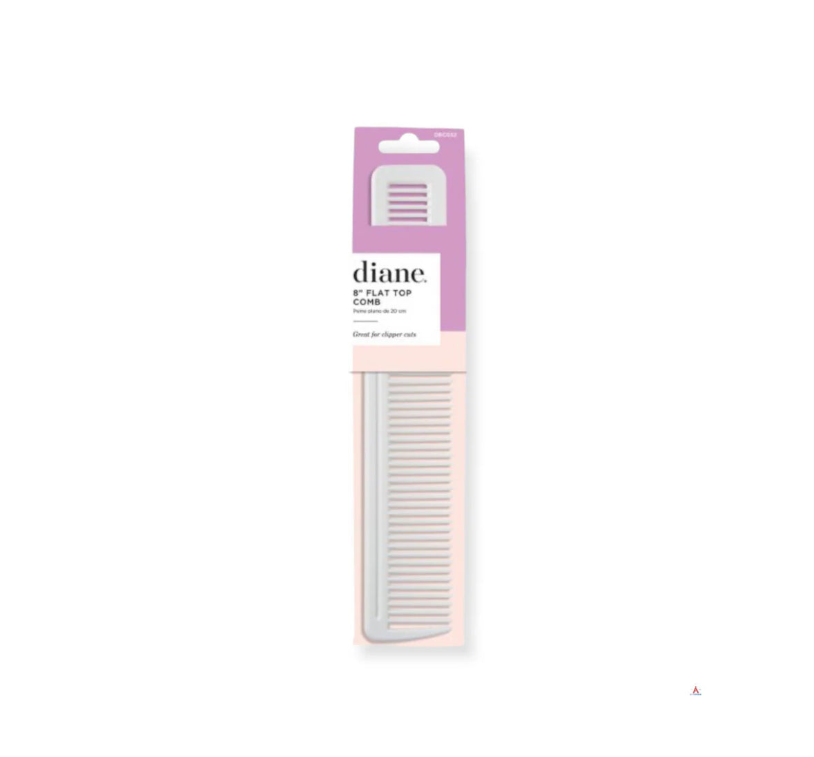 Diane Flat Top Comb- Black