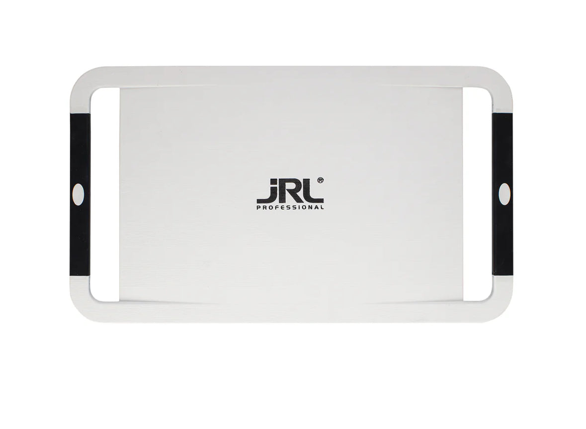 JRL Large Handled Mirror White