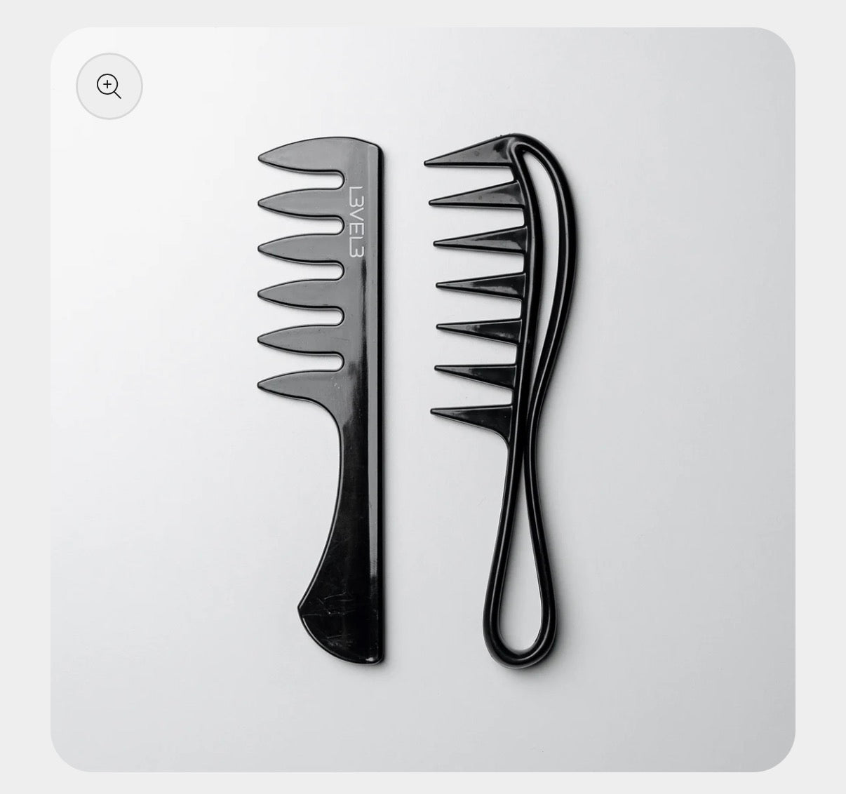 L3VEL 3 Styling Comb Set 2pc