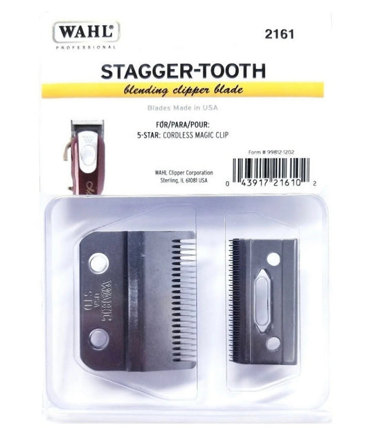 Wahl Magic Clip Cordless Stagger Tooth Crunch 2 Hole Blade