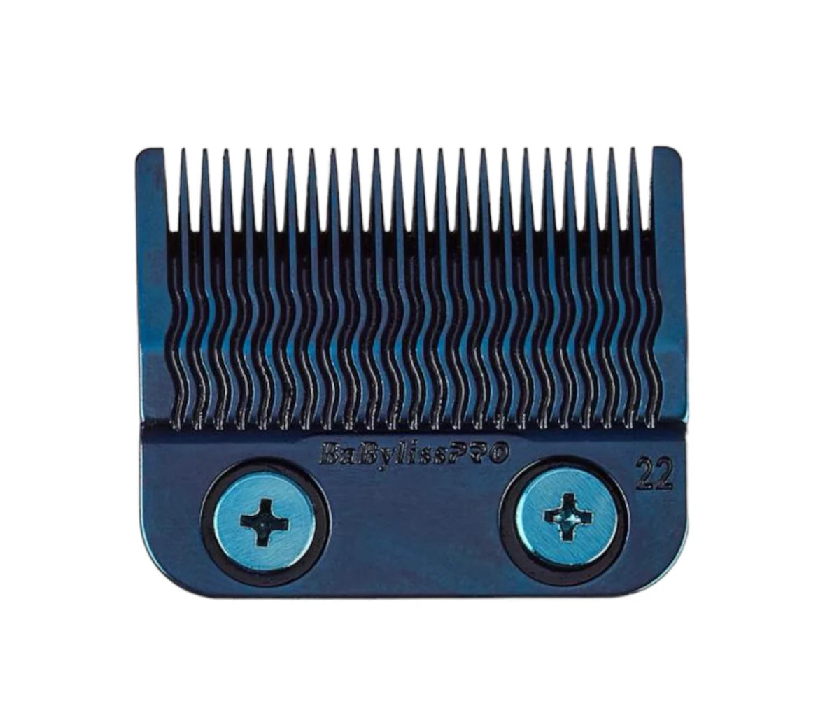 BabylissPro Blue Titanium Metal-Injection Molded Precision Fade Blade