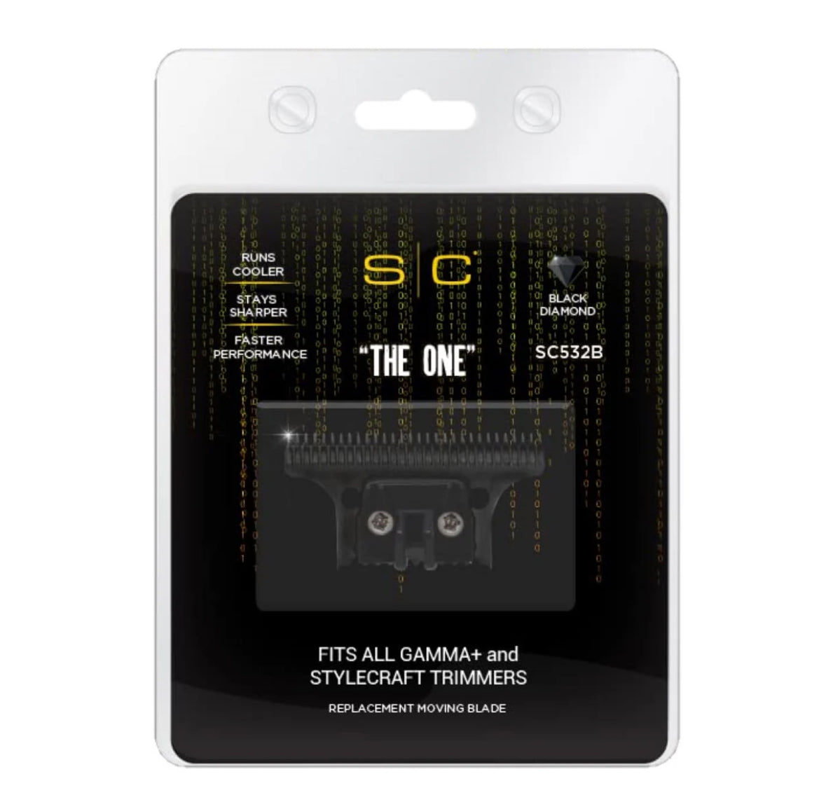 StyleCraft moving "the one" DLC deep tooth trimmer blade SC532B