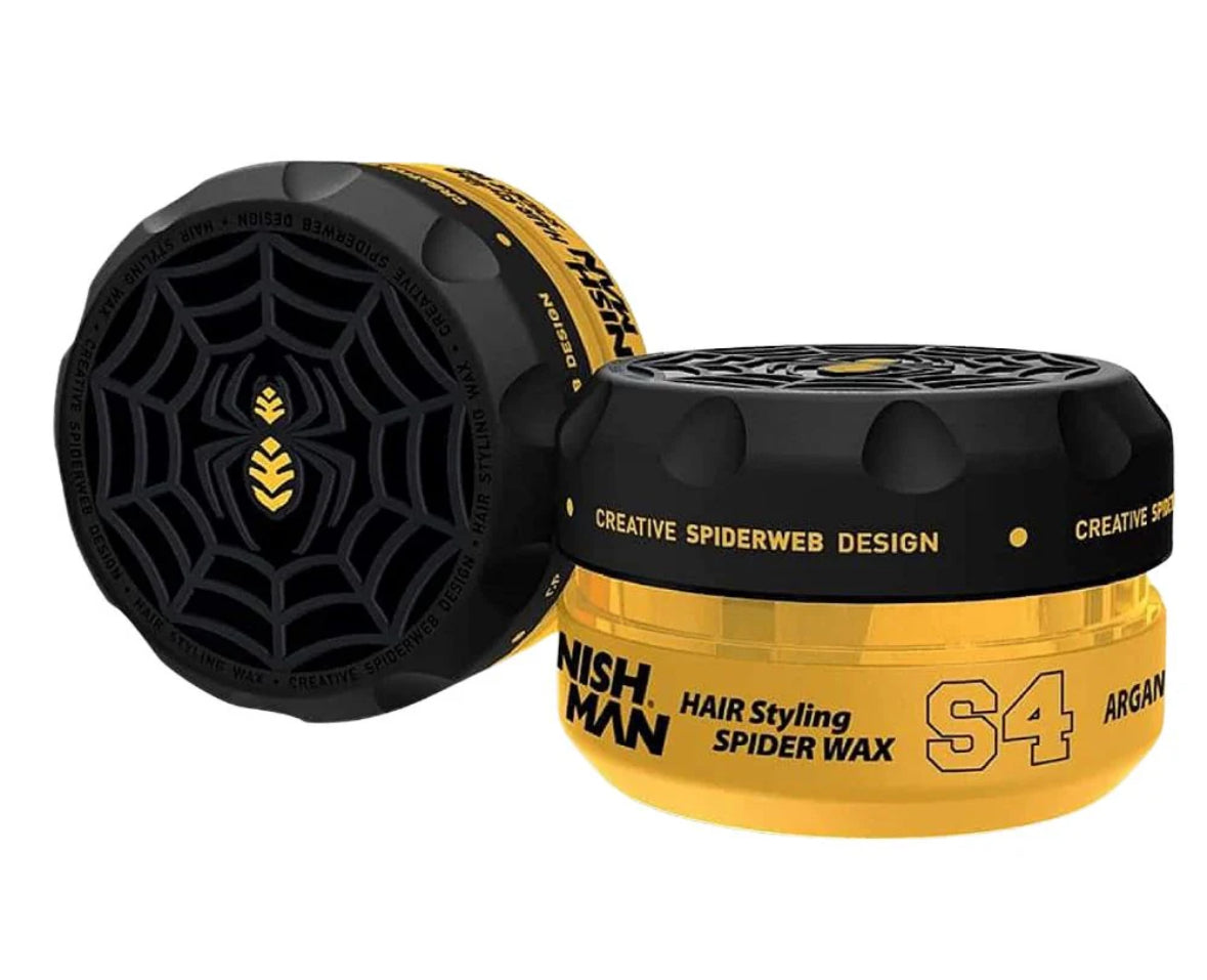 Nishman Hair Styling Spider Wax S4 Argan 5 oz