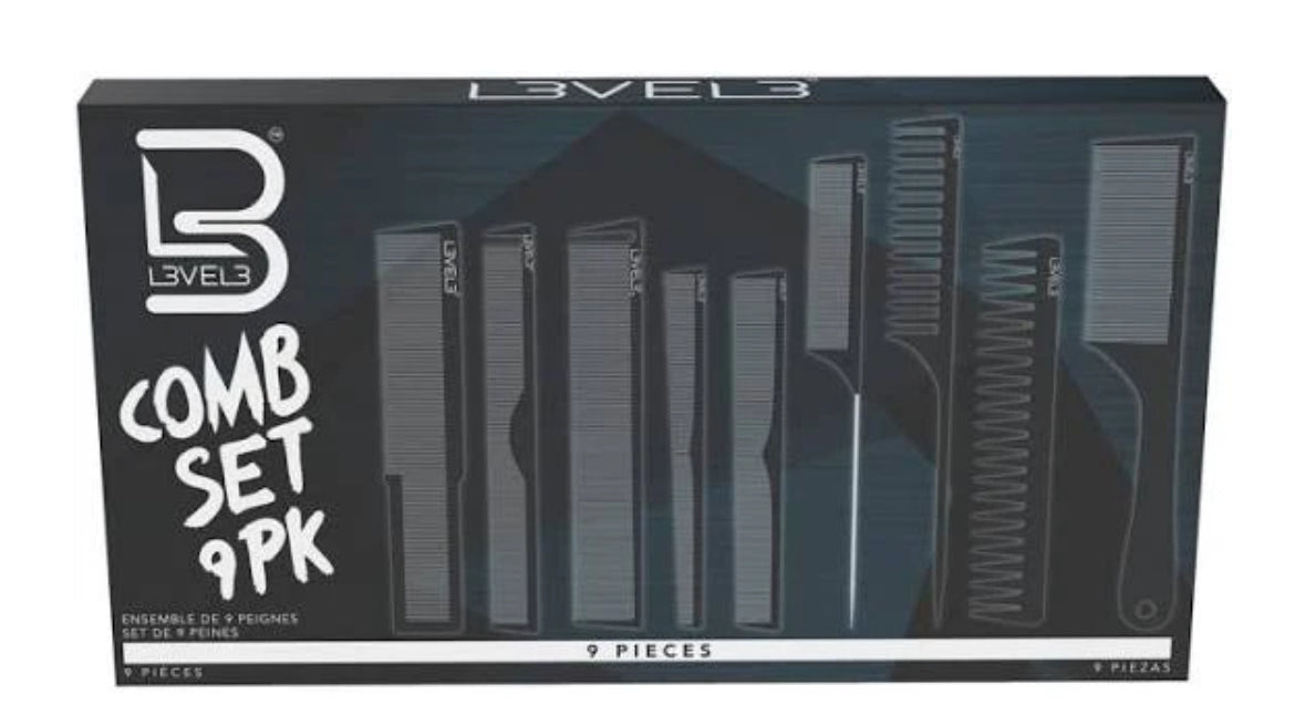 L3VEL 3 Comb Set 9PK