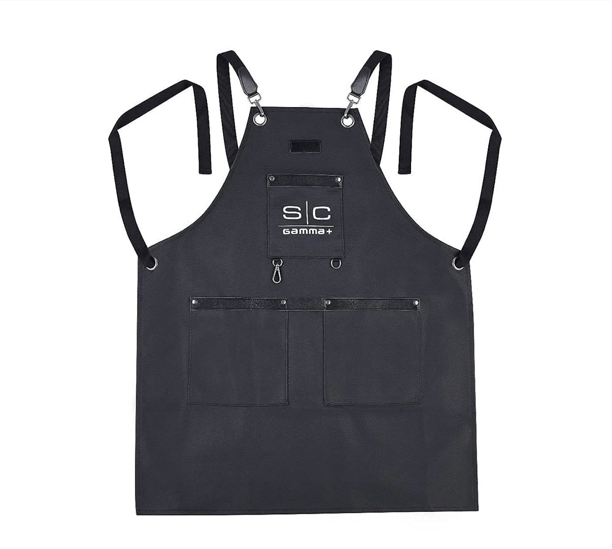 StyleCraft x Gamma Waterproof Professional Barber/Salon Apron w/ Cross-Back Strap (SCGPBA)