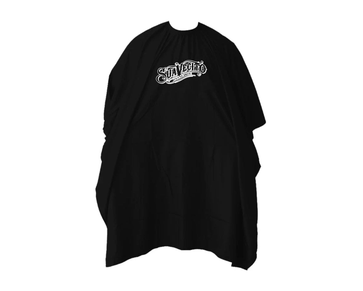 Suavecito Black Barber Cape