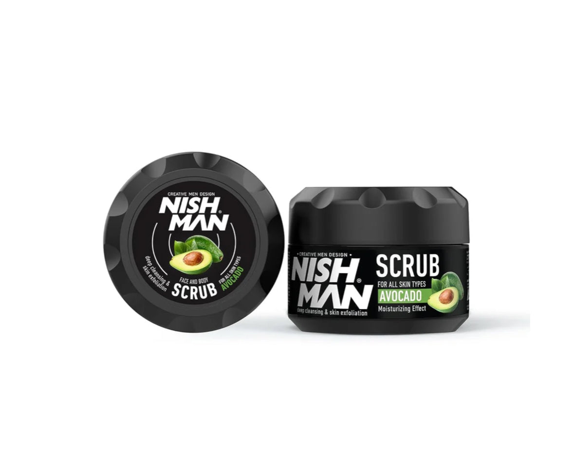 Nishman Exofliating Face & Skin Scrub (300ml/10.14oz)