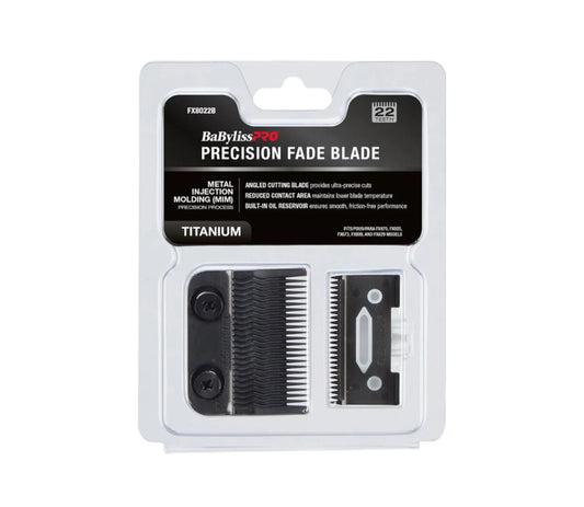 BabylissPro Black Titanium Metal-Injection Molded Precision Fade Blade