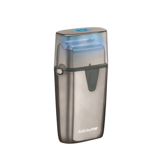 BabylissPRO UV Double Foil Shaver Gun Metal