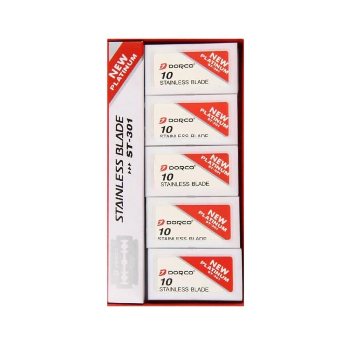 Red Dorco Razor Blades