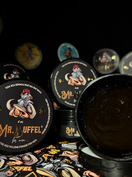 Mr Buffel Black Pomade 3oz