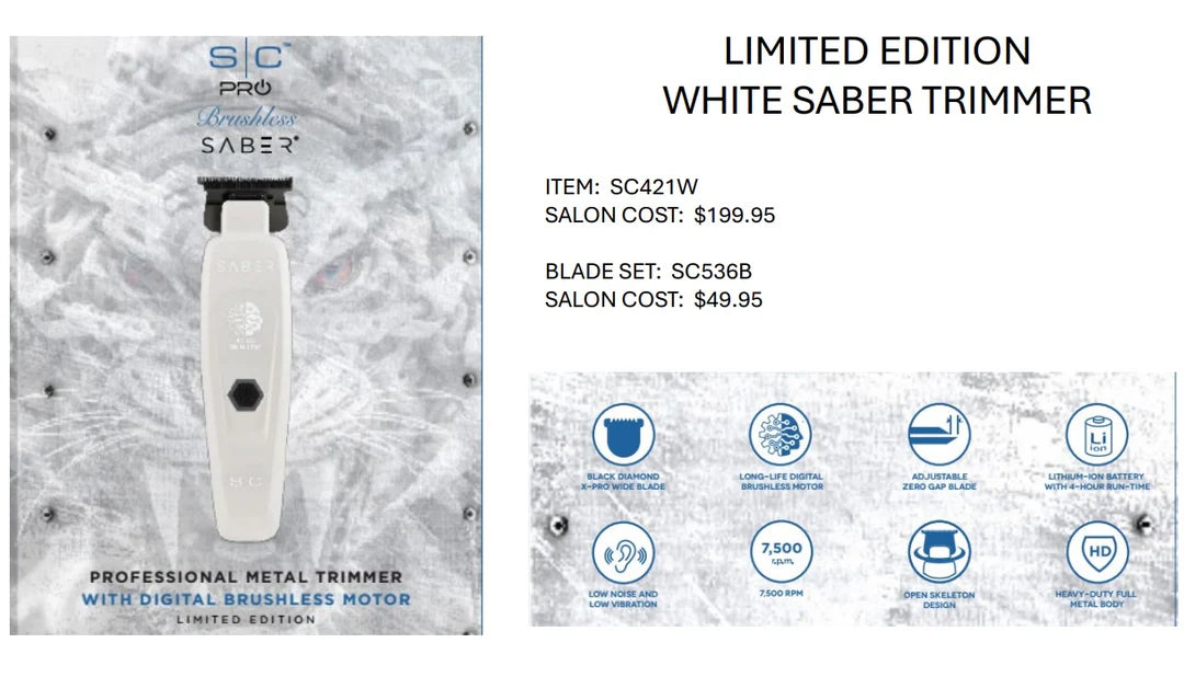 Style Craft White Saber Trimmer