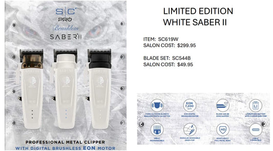 Stylecraft White Saber Clipper (PRE ORDER )