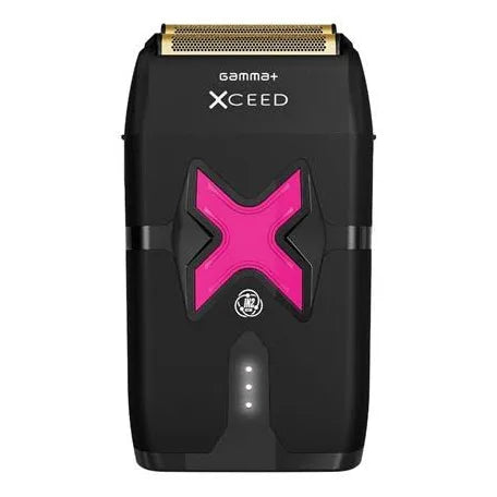 GAMMA+ XCEED PROFESSIONAL IN2 VECTOR MOTOR CORDLESS DOUBLE FOIL SHAVER (GP803B)