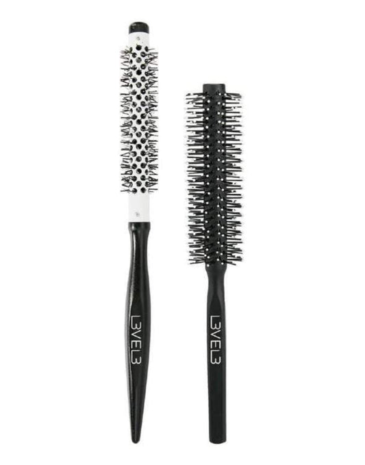L3VEL 3 Wooden Round Brush Set
