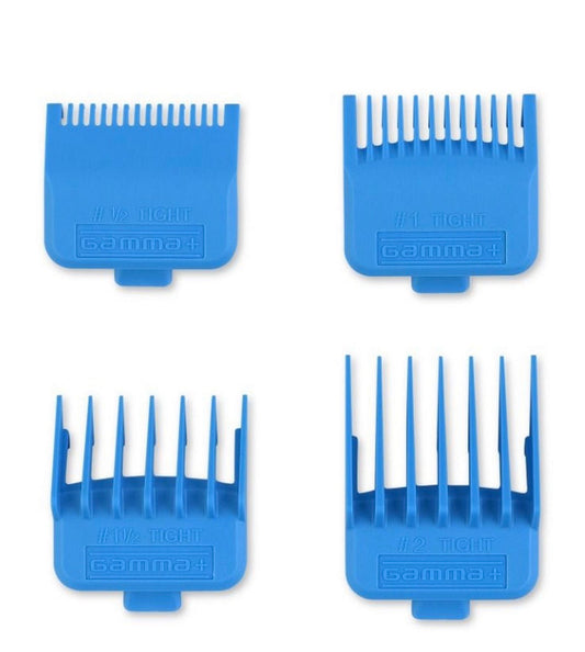 Gamma+ 4 Pack Magnetic Tight Guards - Blue