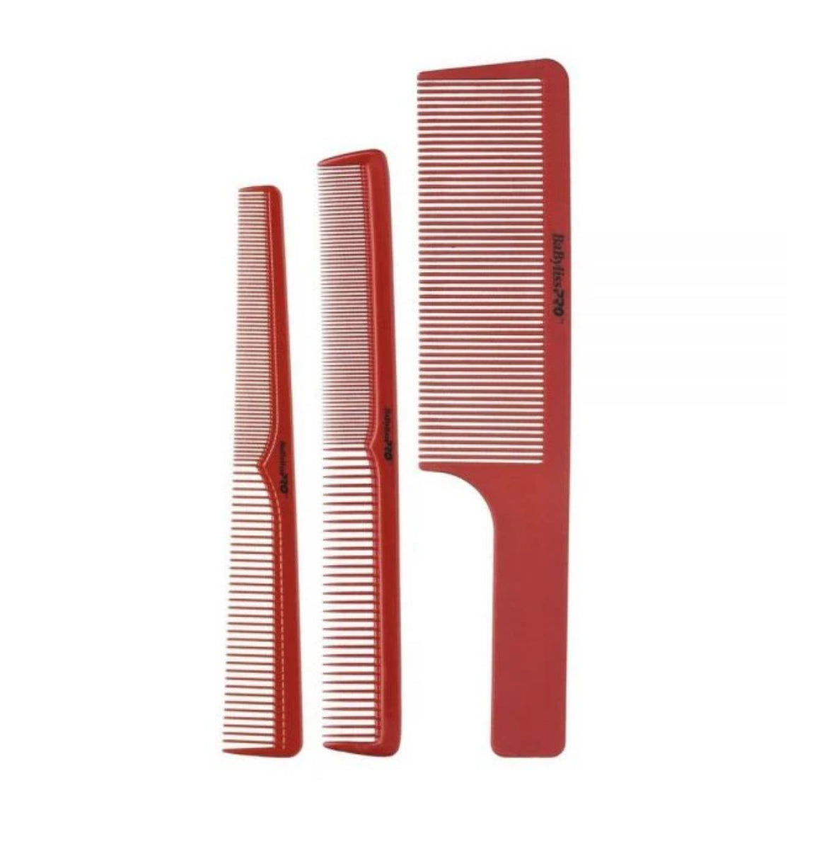 BabylissPRO Barberology Set Of 3 Combs