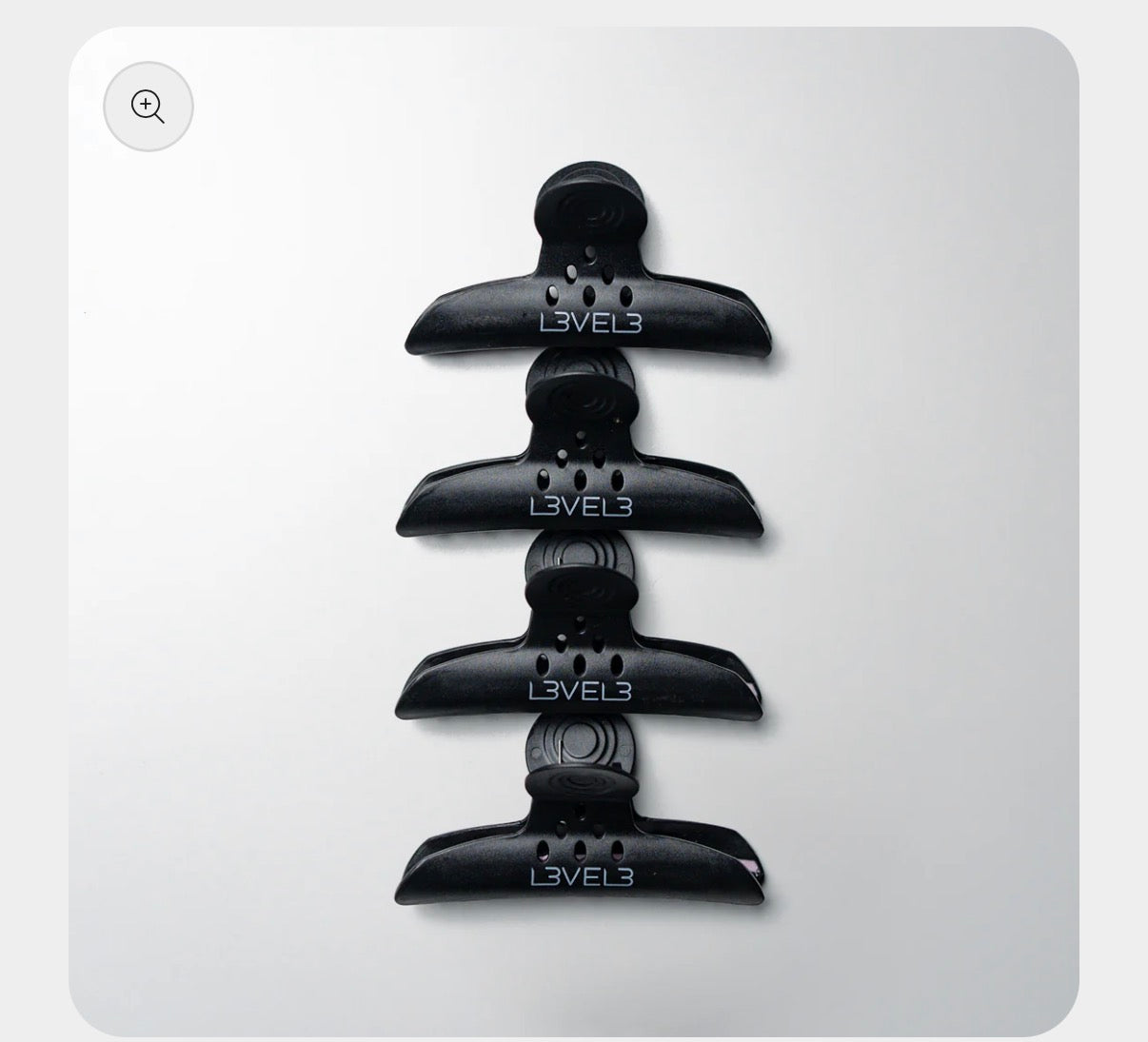 L3VEL 3 Hair Claw Clips