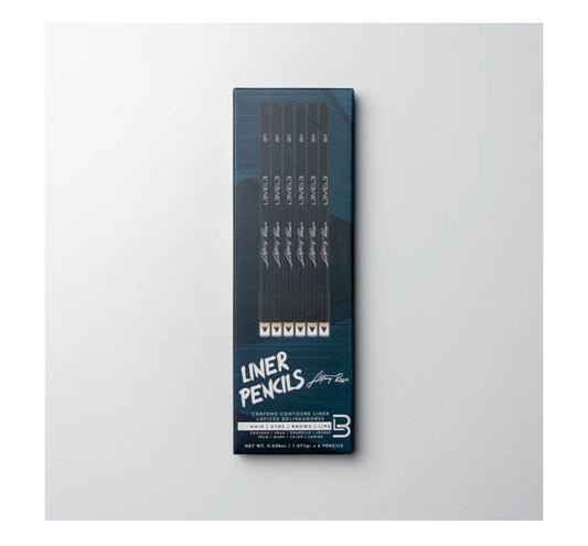 L3VEL3 Liner Pencils 6pc - Black
