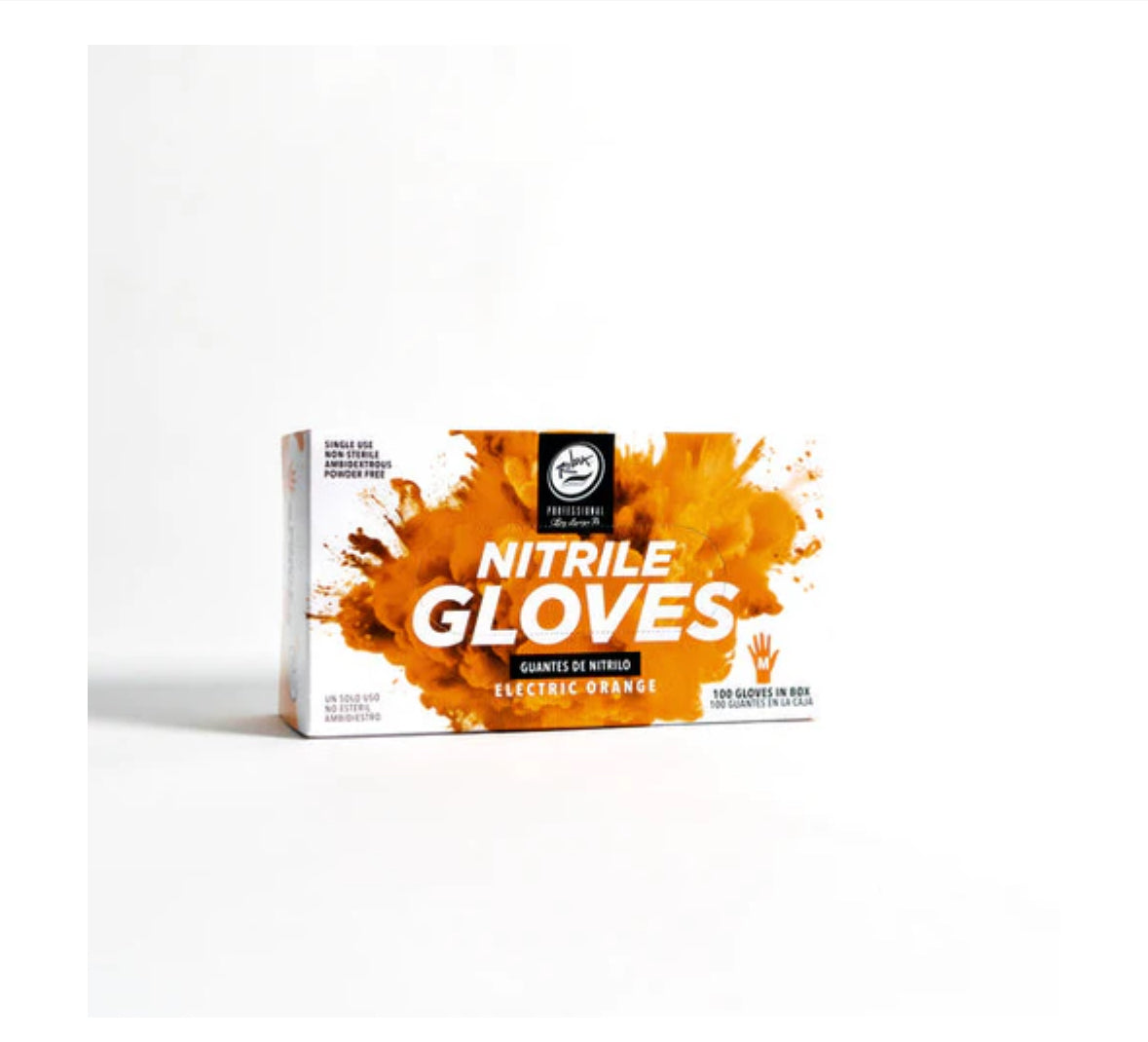 Rolda Nitrile Gloves 100pk - Electric Orange
