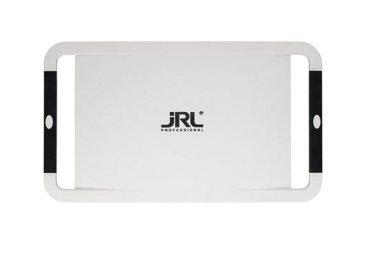 JRL Large Handled Mirror White