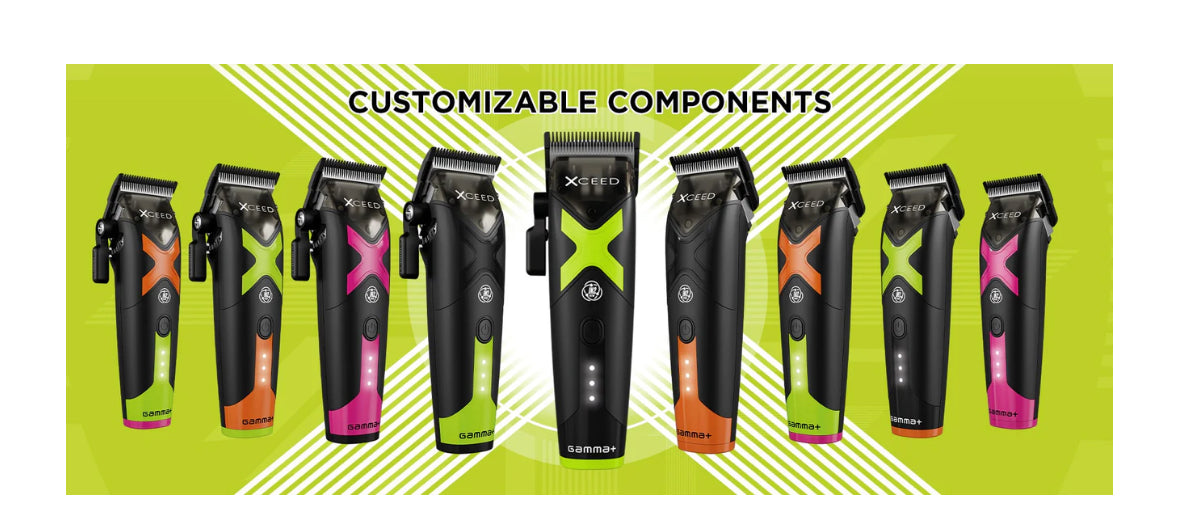 Gamma+ XCEED Professional IN2 Vector Motor Cordless Clipper