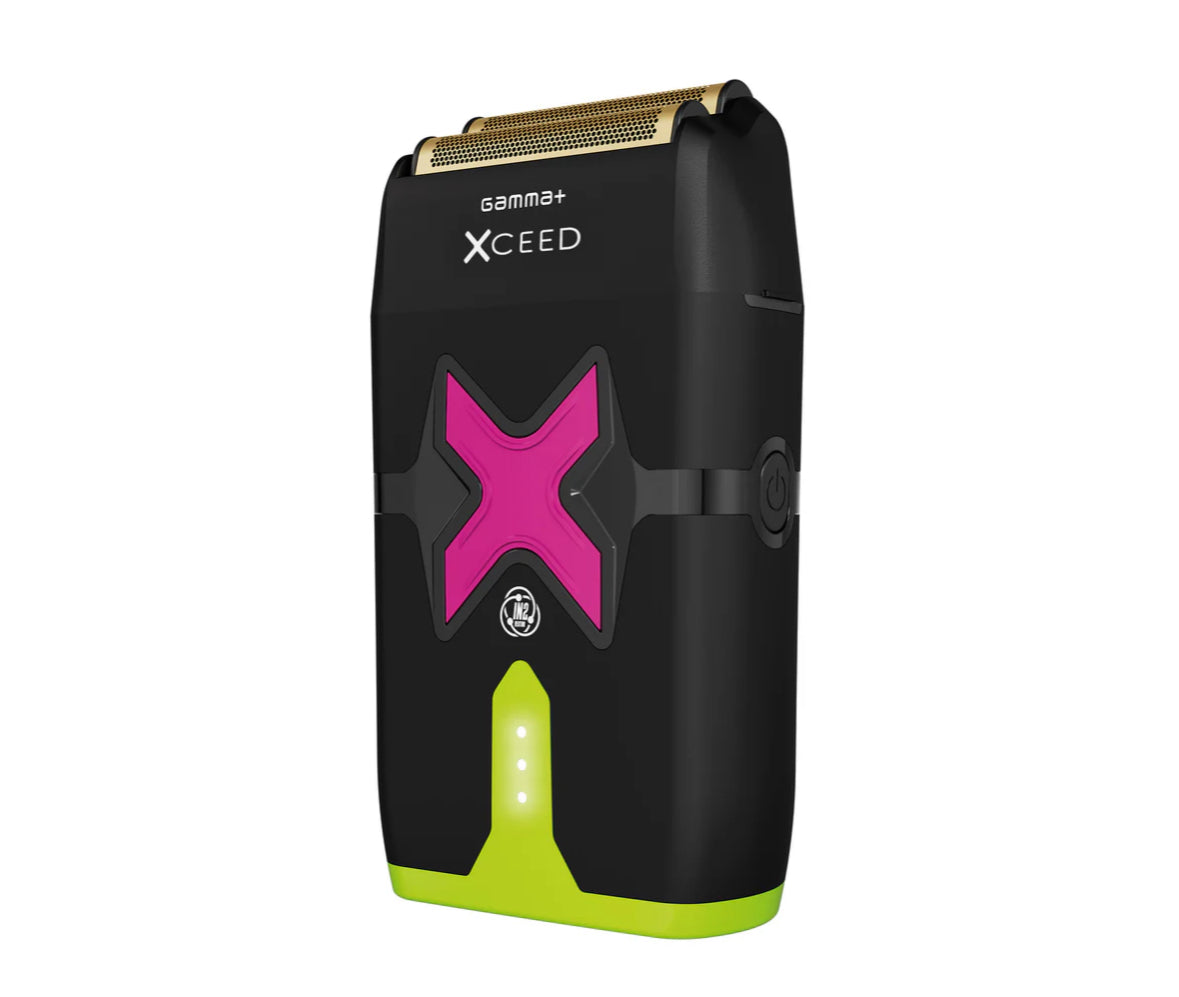 Gamma+ XCEED Professional IN2 Vector Motor Cordless Double Foil Shaver
