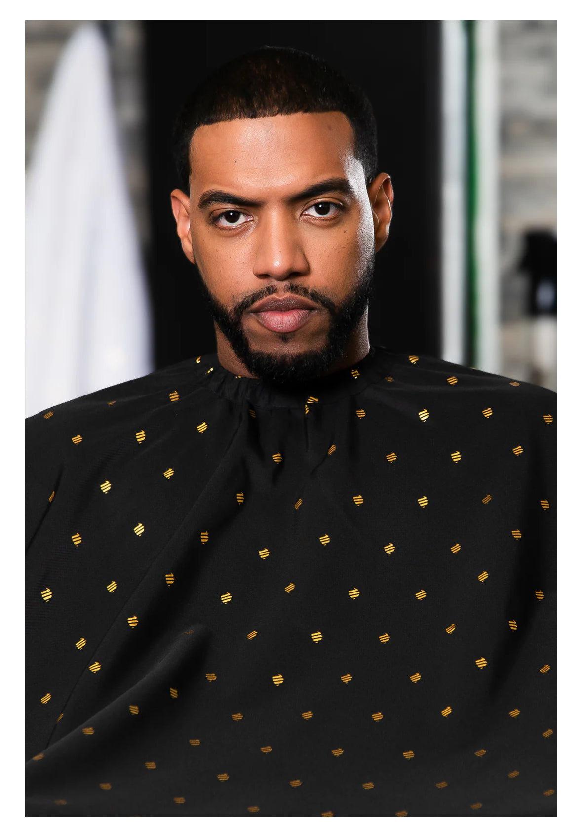 THE BARBER CAPE - 24K GOLD COLLECTION