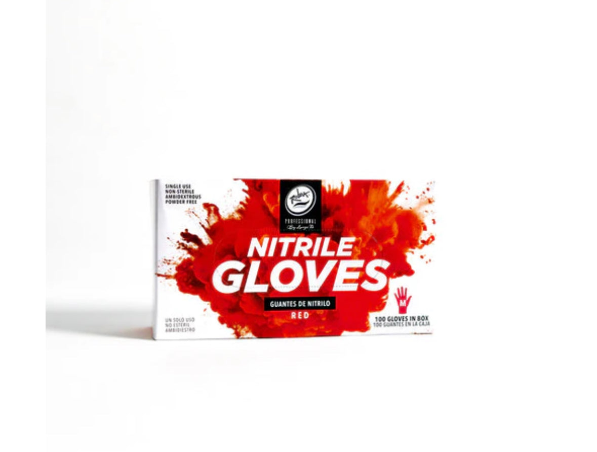 Rolda Nitrile Gloves 100pk - Red