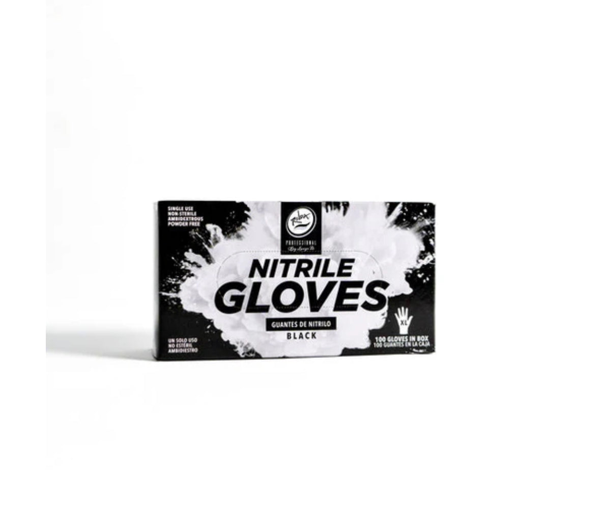 Rolda Nitrile Gloves 100pk - Black
