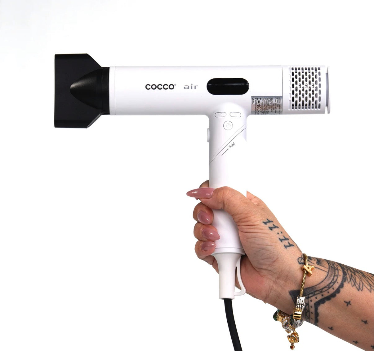 Cocco Air Hair Dryer White