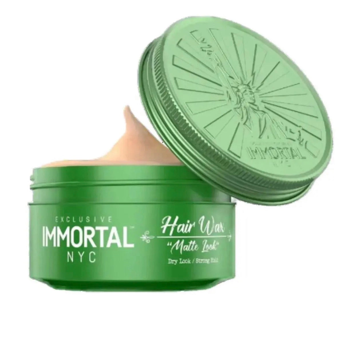 IMMORTAL NYC "MATTE LOOK" HAIR WAX | STRONG HOLD, MATTE FINISH