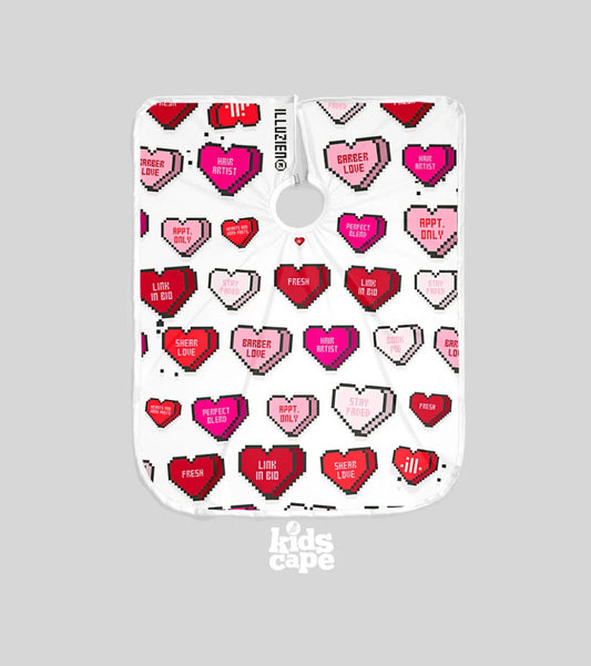 Illuzien 8 Bit Candy Heart Pro Kids Cape