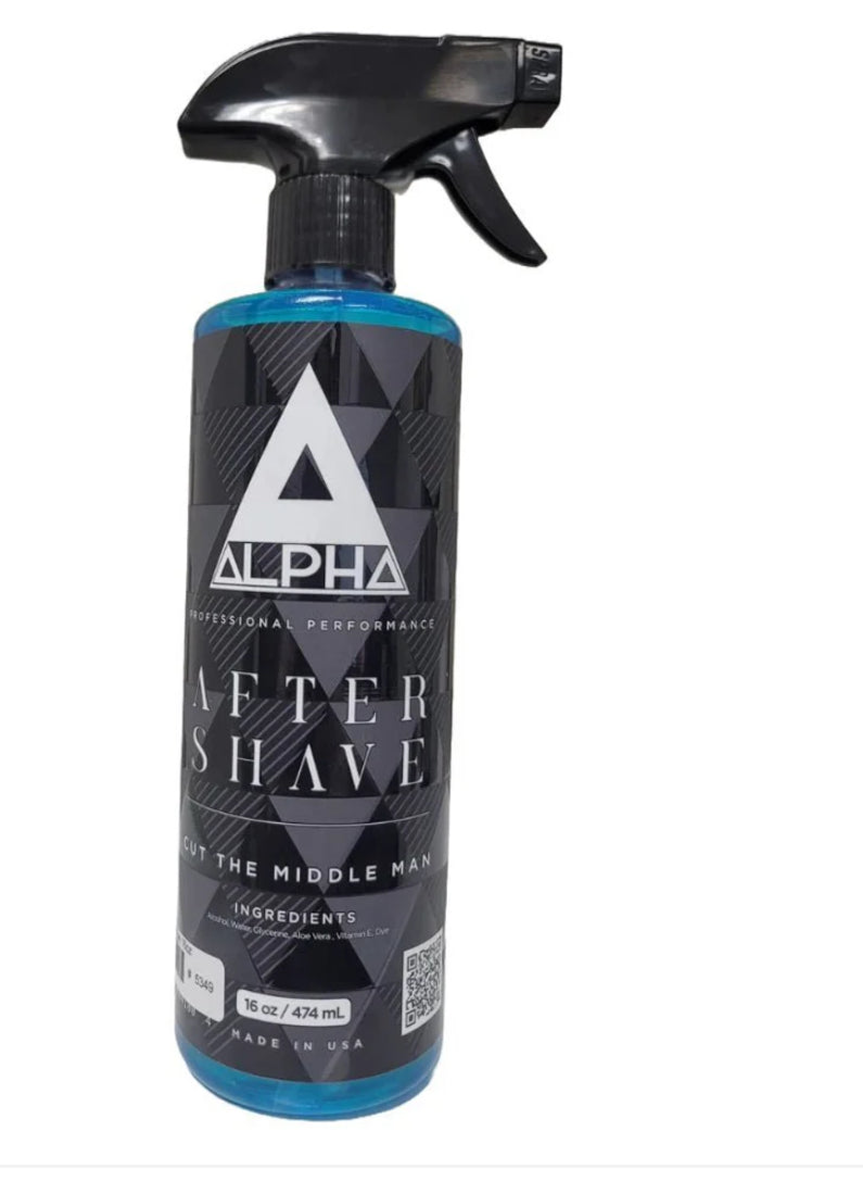 Alpha After Shave 16oz – Post-Shave Skin Care Blue