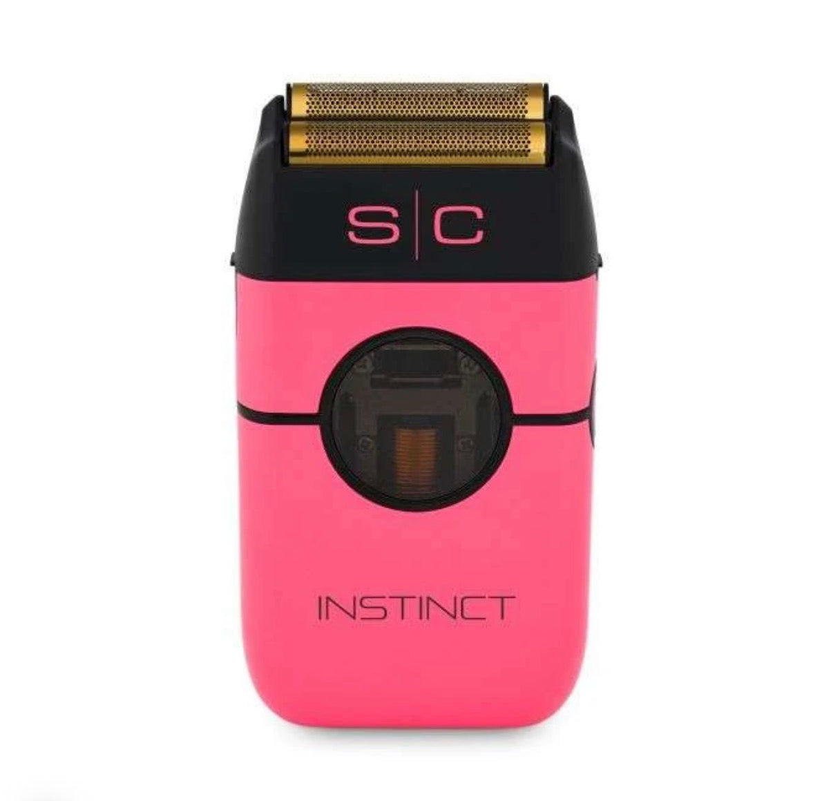 StyleCraft Instinct Pink Metal Double Foil Shaver w/ IN2 Vector Motor & Intuitive Torque Control (SC807)