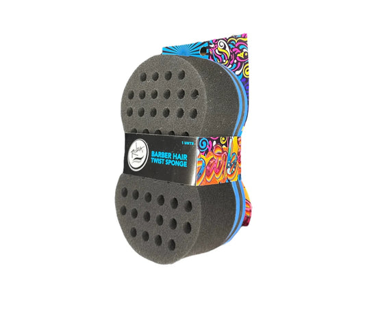 Rolda - Barber Twist Sponge Brush for Hair Flat