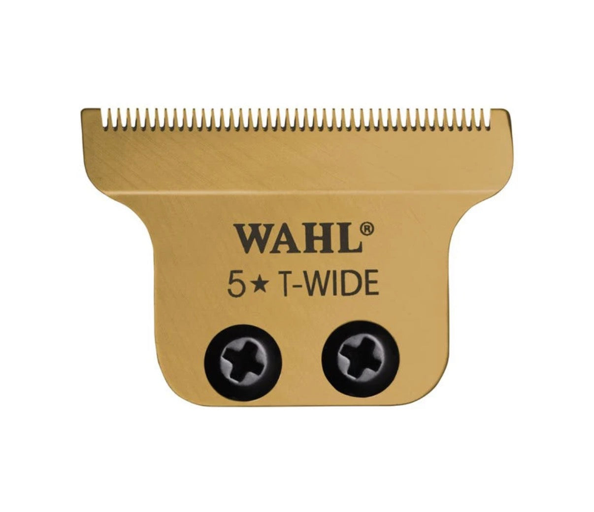 Wahl Professional 5 Star DLC/Titanium T-Wide Gold Plated Blade Set