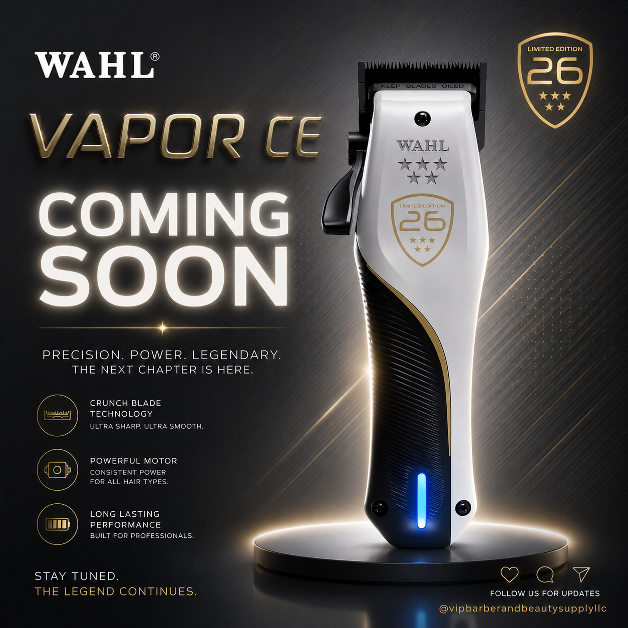 Wahl Vapor Limited Edition Pre Order