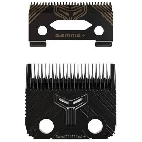 Gamma+ T1000 Echo Fade Blade & Shallow 2.0 Clipper Blade Set